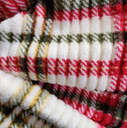 Giant Bow Bag Purse - Holiday Plaid