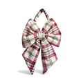 Giant Bow Bag Purse - Holiday Plaid