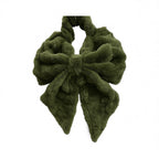 Giant Bow Bag Purse - Moss