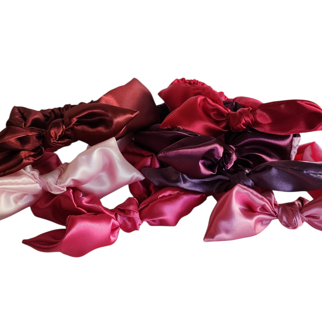 Bow Satin Headbands