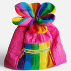 Pink Rainbow Cinch Bag